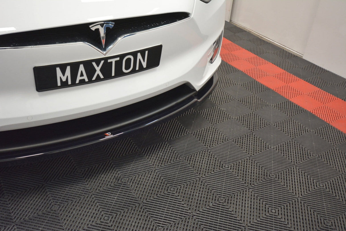 Maxton Design Front Splitter V.1 Tesla Model X