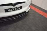 Maxton Design Front Splitter V.1 Tesla Model X
