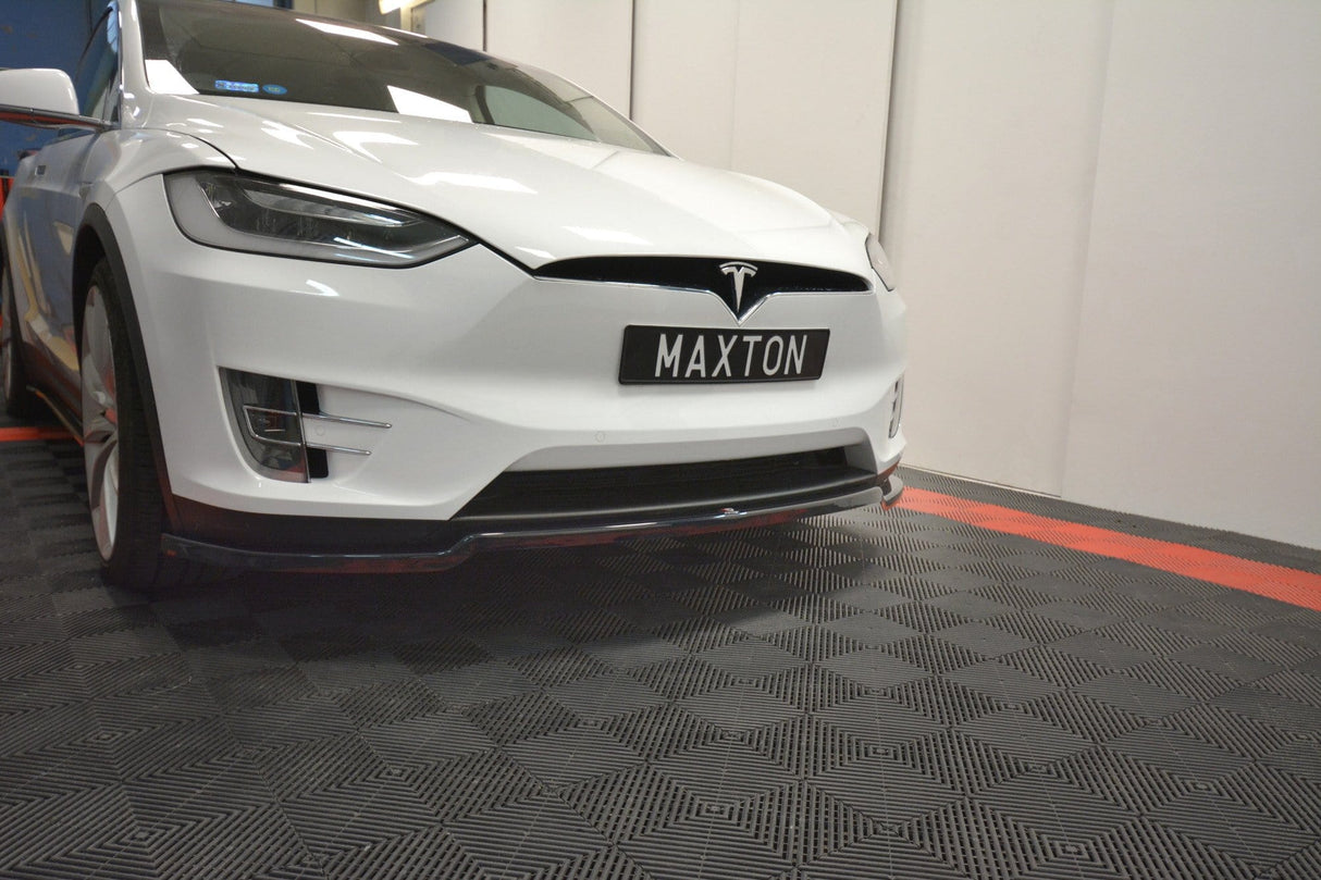 Maxton Design Front Splitter V.1 Tesla Model X