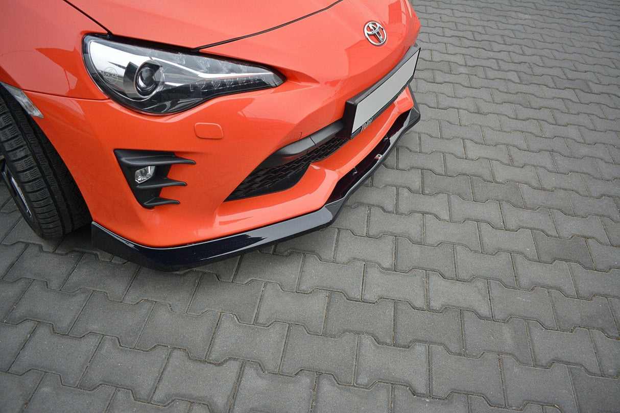 Maxton Design Front Splitter V.1 Toyota Gt86 Facelift