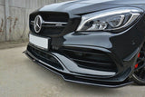 Maxton Design Front Splitter V.2 Mercedes CLA A45 AMG C117 Facelift