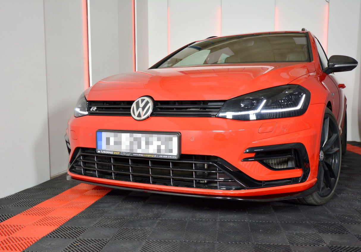 Maxton Design Front Splitter V.7 VW Golf R Mk7 Facelift