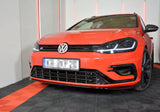Maxton Design Front Splitter V.7 VW Golf R Mk7 Facelift