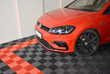 Maxton Design Front Splitter V.7 VW Golf R Mk7 Facelift