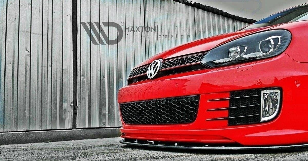 Maxton Design Front Splitter Ver.2 VW Mk4 Golf (For Golf GTi 35Th)