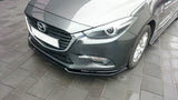Maxton Design Front Splitter V.1 Mazda 3 Bn (MK3) Facelift