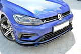 Maxton Design Front Splitter V.3 VW Golf R Mk7 (Facelift)