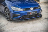 Maxton Design Front Splitter Flaps VW Golf 7 R / R-Line Facelift