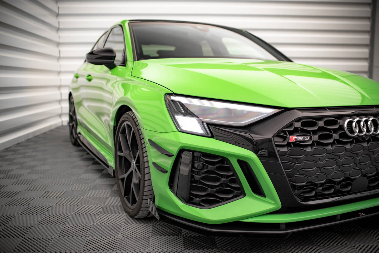 Maxton Design Front Bumper Wings (Canards) - Audi / 8Y / RS3