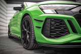 Maxton Design Front Bumper Wings (Canards) - Audi / 8Y / RS3
