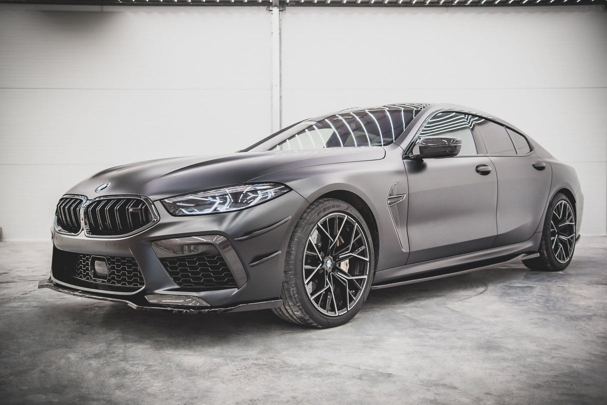 Maxton Design Front Bumper Wings (Canards) BMW M8 Gran Coupe F93