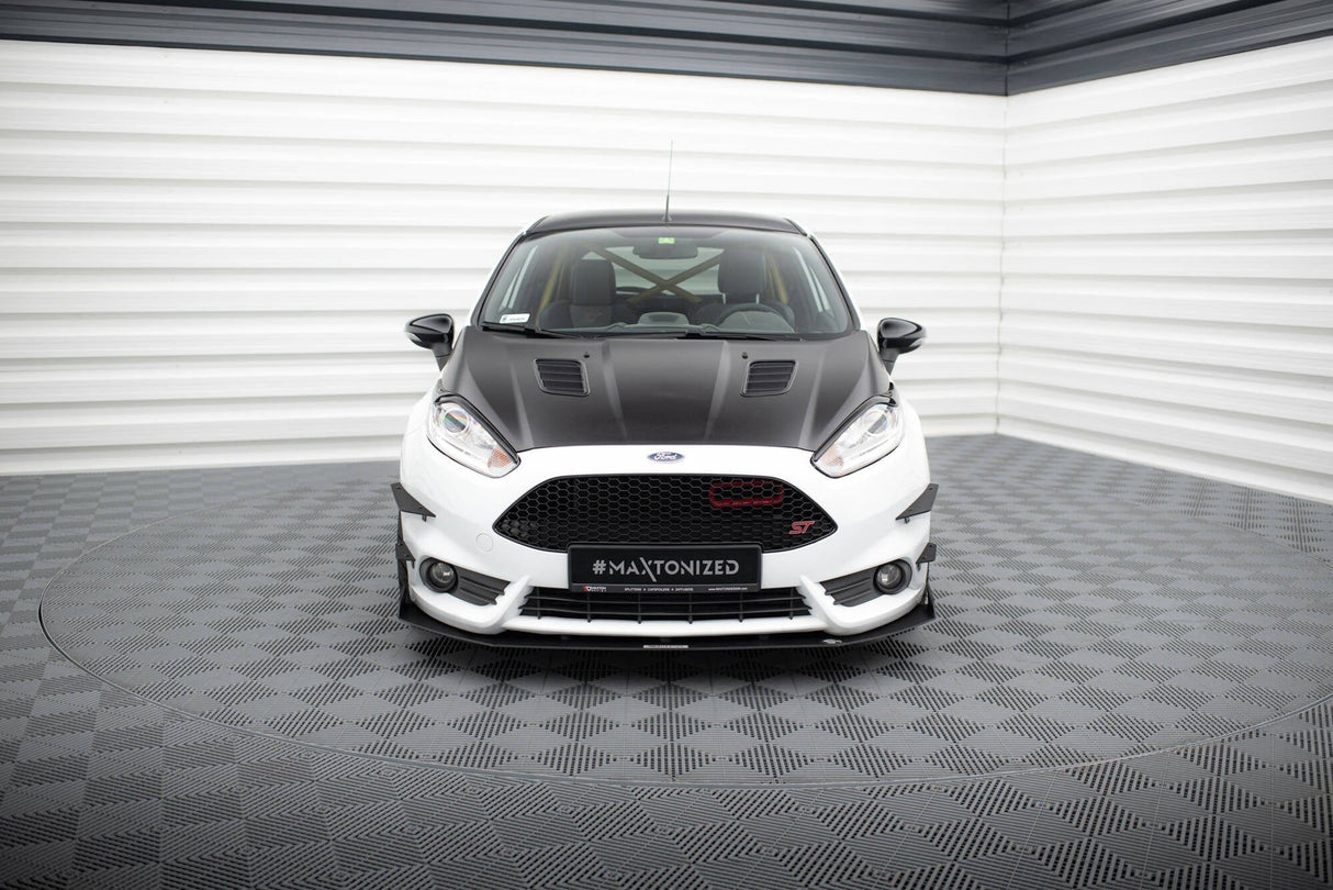 Maxton Design Front Bumper Wings (Canards) Ford Fiesta ST MK7 Fl
