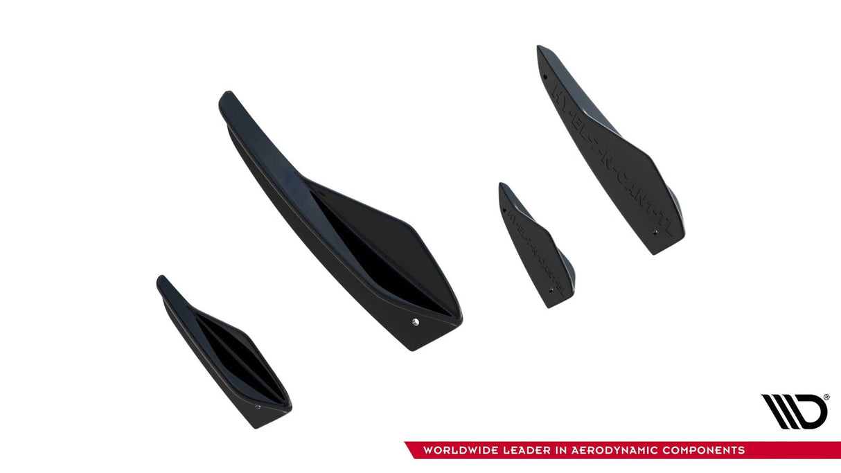 Maxton Design Front Bumper Wings (Canards) Hyundai Elantra N MK7
