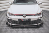 Maxton Design Front Bumper Wings (Canards) VW Golf Mk8 GTI / R-Line