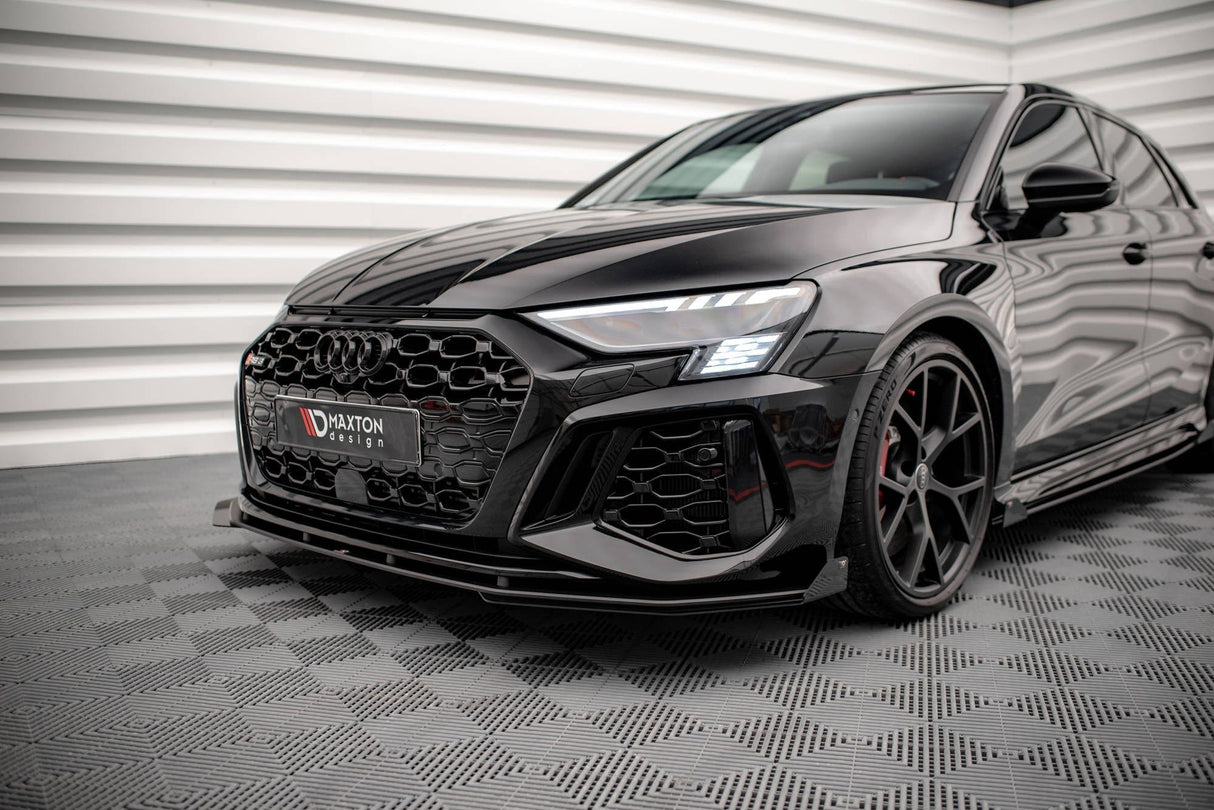Maxton Design Front Splitter Flaps Audi RS3 Sportback / Sedan 8Y