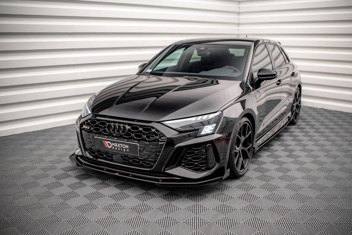 Maxton Design Front Splitter Flaps Audi RS3 Sportback / Sedan 8Y