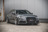 Maxton Design Front Splitter Audi S6 / A6 S-Line C7 FL