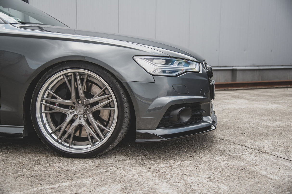 Maxton Design Front Splitter Audi S6 / A6 S-Line C7 FL