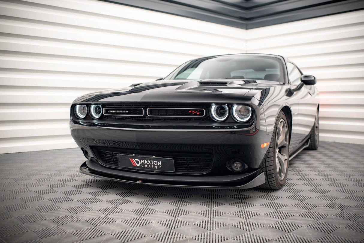 Maxton Design Front Splitter Dodge Challenger RT MK3 Facelift