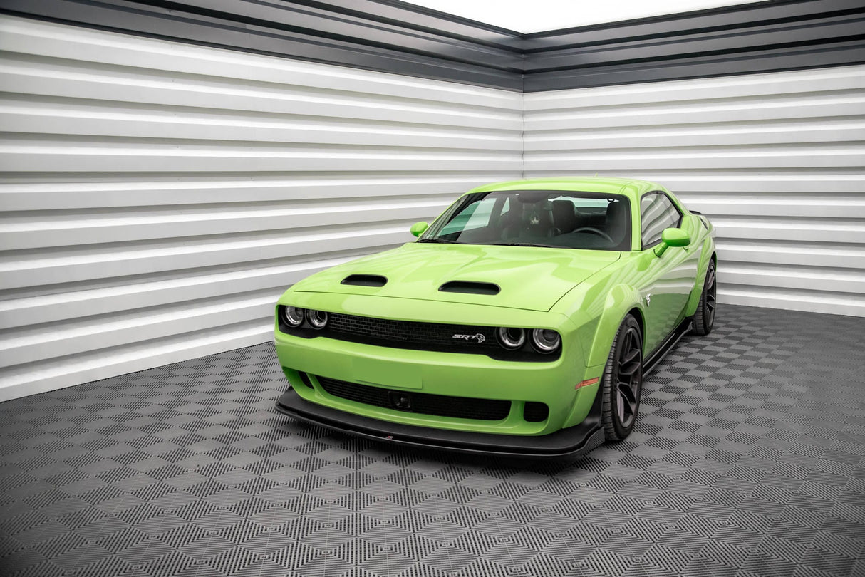 Maxton Design Front Splitter Dodge Challenger SRT Hellcat Widebody MK3