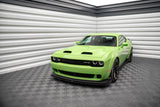 Maxton Design Front Splitter Dodge Challenger SRT Hellcat Widebody MK3