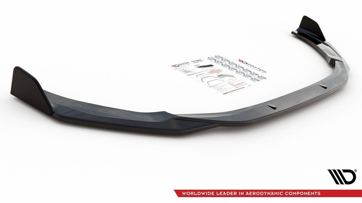 Maxton Design Front Splitter + Flaps V.1 Audi RS5 F5 Facelift