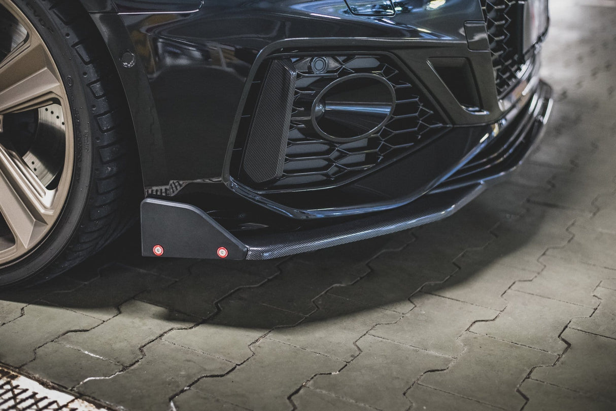 Maxton Design Front Splitter + Flaps V.1 Audi RS5 F5 Facelift