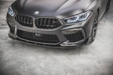 Maxton Design Front Splitter + Flaps V.1 BMW M8 Gran Coupe F93