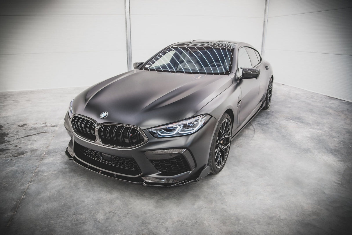 Maxton Design Front Splitter + Flaps V.1 BMW M8 Gran Coupe F93