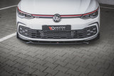 Maxton Design Front Splitter + Flaps V.2 Volkswagen Golf Mk8 GTi / R-Line