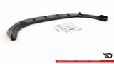 Maxton Design Front Splitter + Flaps V.2 - VW Golf R Mk8