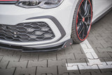 Maxton Design Front Splitter + Flaps V.3 Volkswagen Golf Mk8 GTi / R-Line