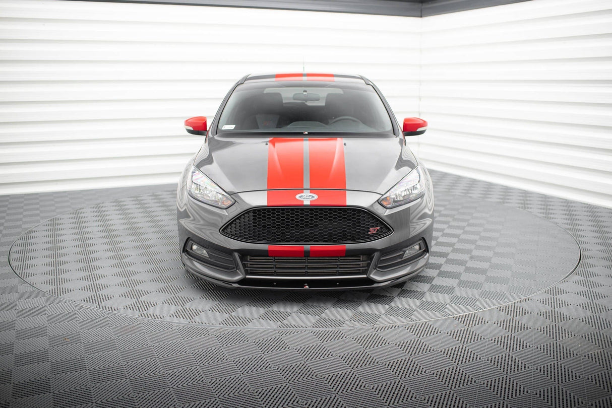 Maxton Design Front Splitter Ford Focus St MK3 Fl (Cupra)