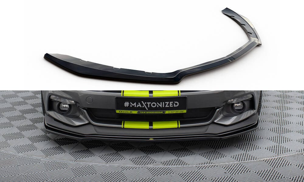 Maxton Design Front Splitter V.1 Ford Mustang MK6 Gt