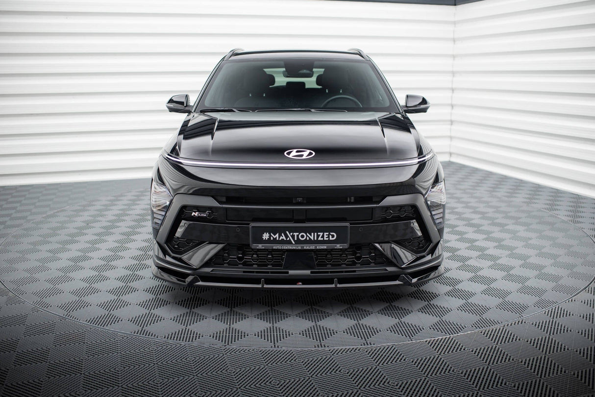 Maxton Design Front Splitter Hyundai Kona N-Line MK2