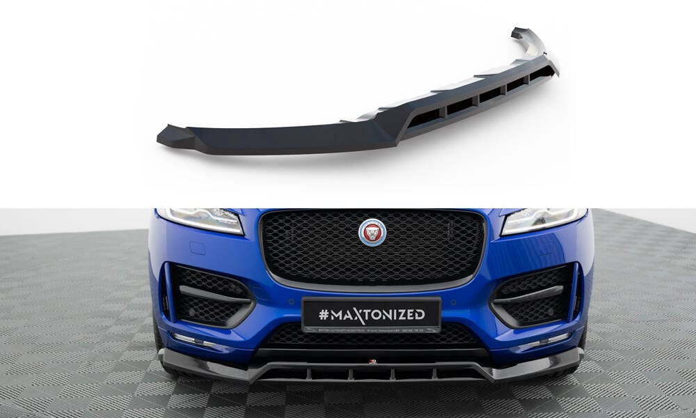 Maxton Design Front Splitter Jaguar F-Pace R-Sport MK1