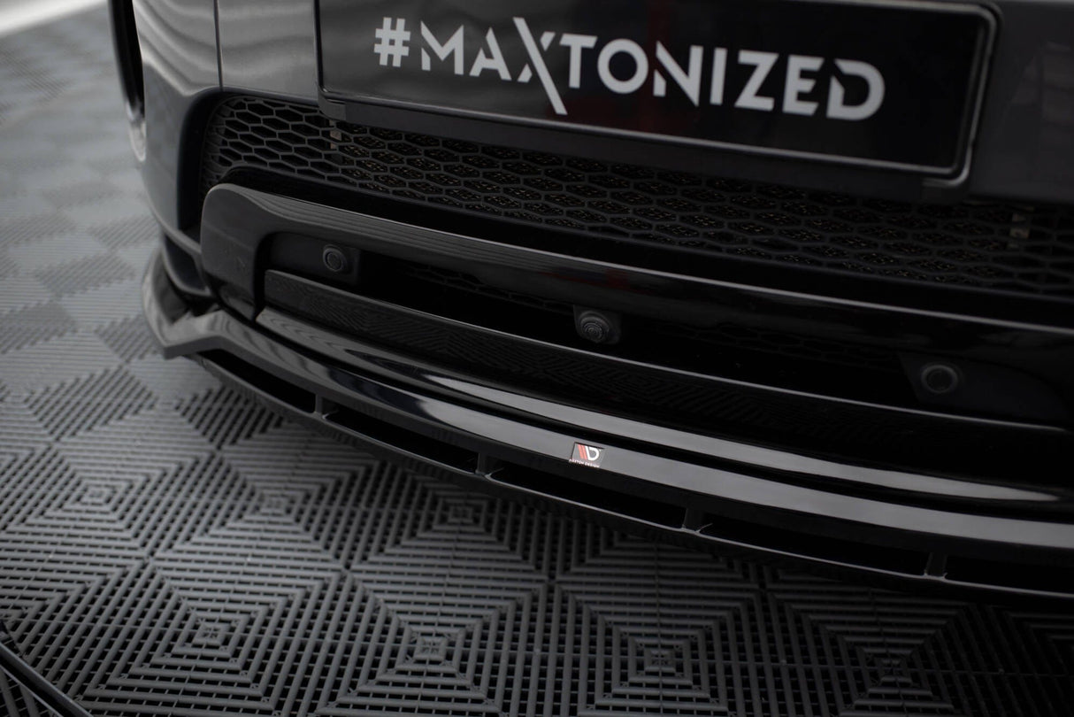 Maxton Design Front Splitter Land Rover Range Rover Evoque MK1 Facelift