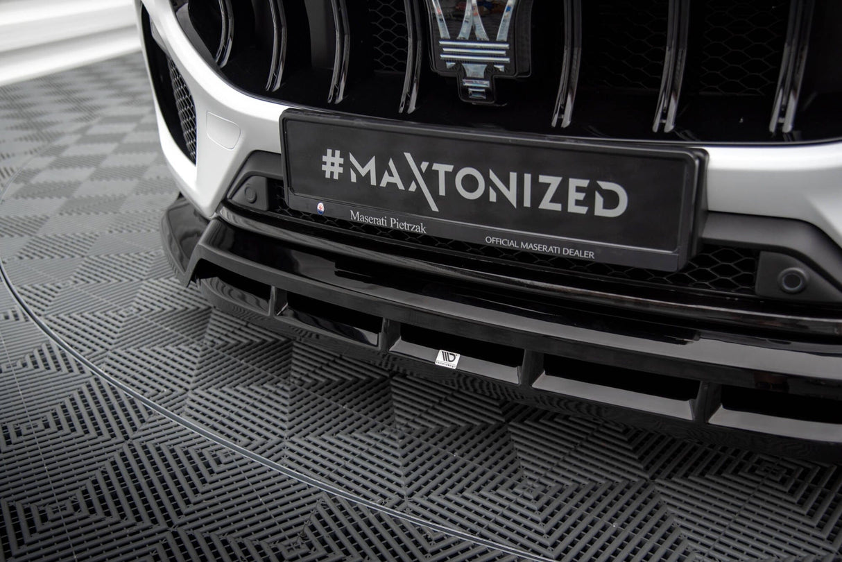 Maxton Design Front Splitter Maserati Grecale Gt / Modena MK1