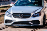 Maxton Design Front Splitter Mercedes-Benz E63 AMG Sedan W212 Facelift