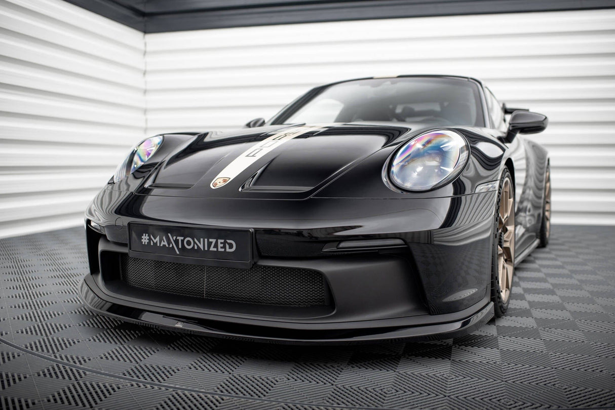 Maxton Design Front Splitter Porsche 911 992 GT3