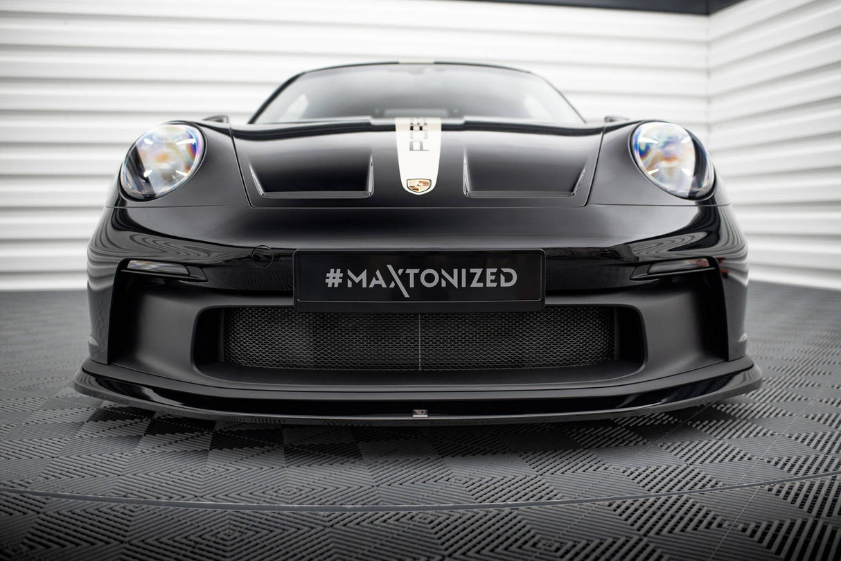 Maxton Design Front Splitter Porsche 911 992 GT3