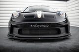 Maxton Design Front Splitter Porsche 911 992 GT3