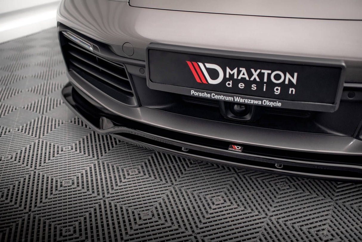 Maxton Design Front Splitter Porsche 911 Carrera 4S 992