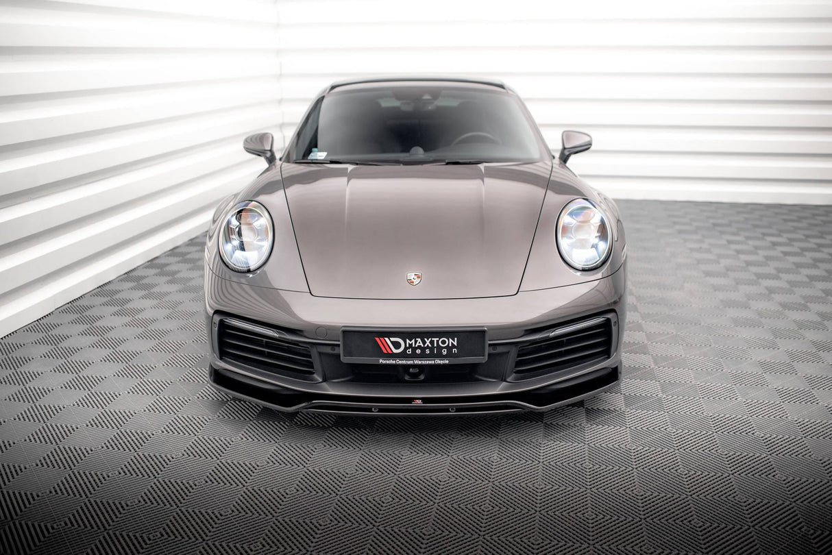 Maxton Design Front Splitter Porsche 911 Carrera 4S 992
