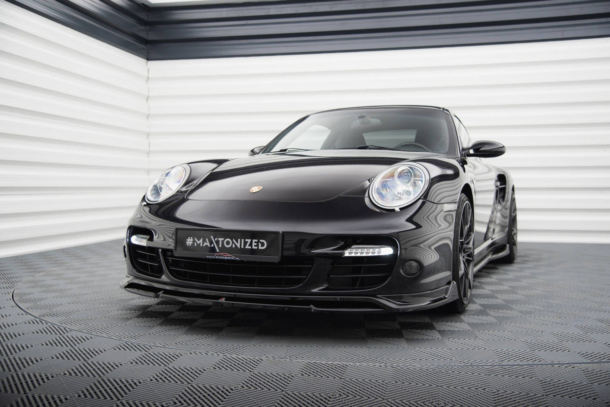 Maxton Design Front Splitter Porsche 911 Turbo 997