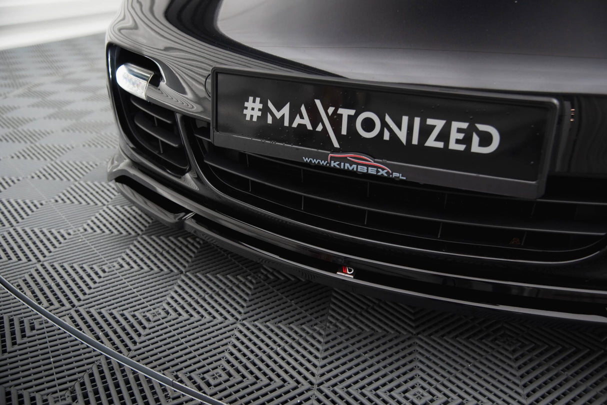 Maxton Design Front Splitter Porsche 911 Turbo 997