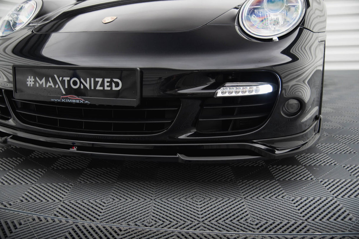 Maxton Design Front Splitter Porsche 911 Turbo 997
