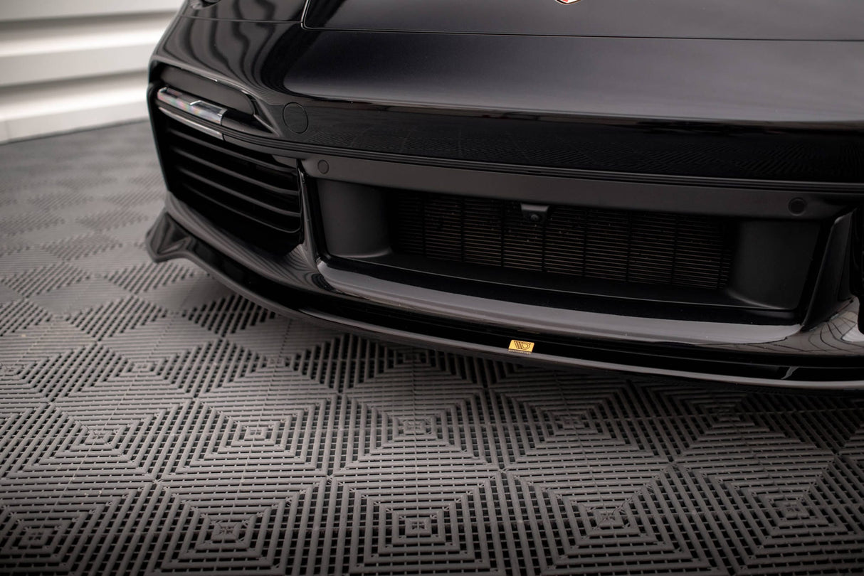 Maxton Design Front Splitter Porsche 911 Turbo S 992