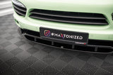 Maxton Design Front Splitter Porsche Cayenne Mk2