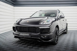 Maxton Design Front Splitter Porsche Cayenne Mk2 Facelift